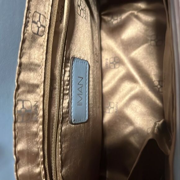 IMAN GLOBAL CHIC CONVERTIBLE FLAP SATCHEL - Picture 5 of 7